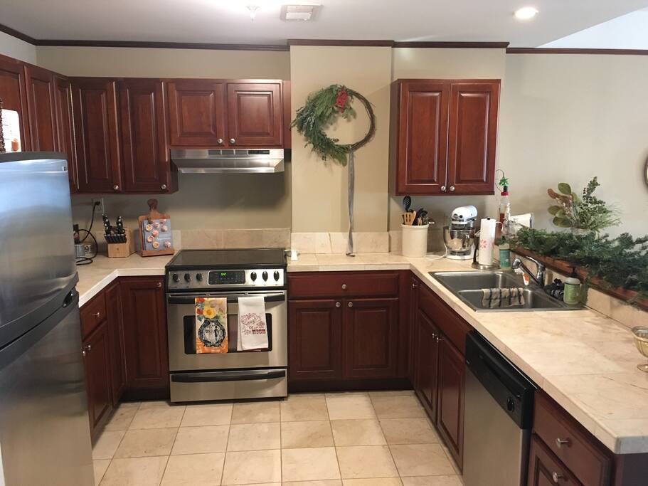 Kitchen with Keurig & Blender