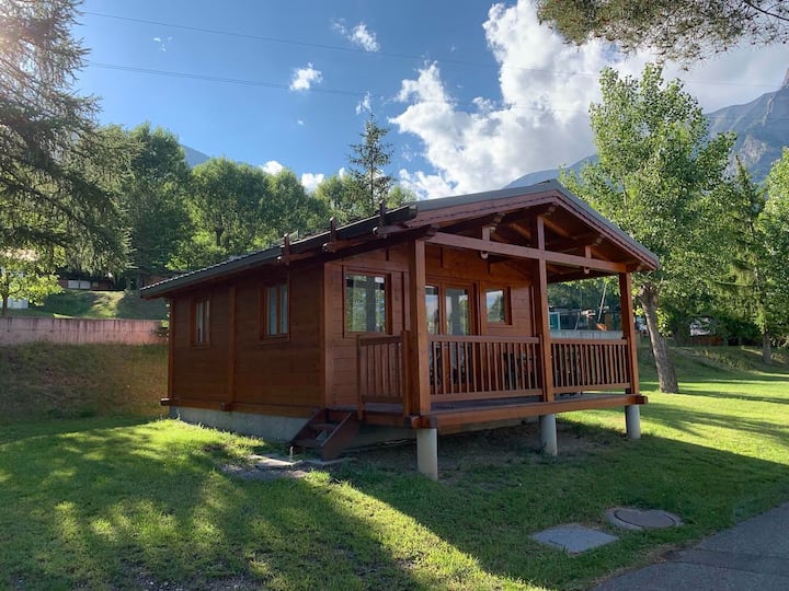 Chalet Dans Camping à La Montagne - Embrun