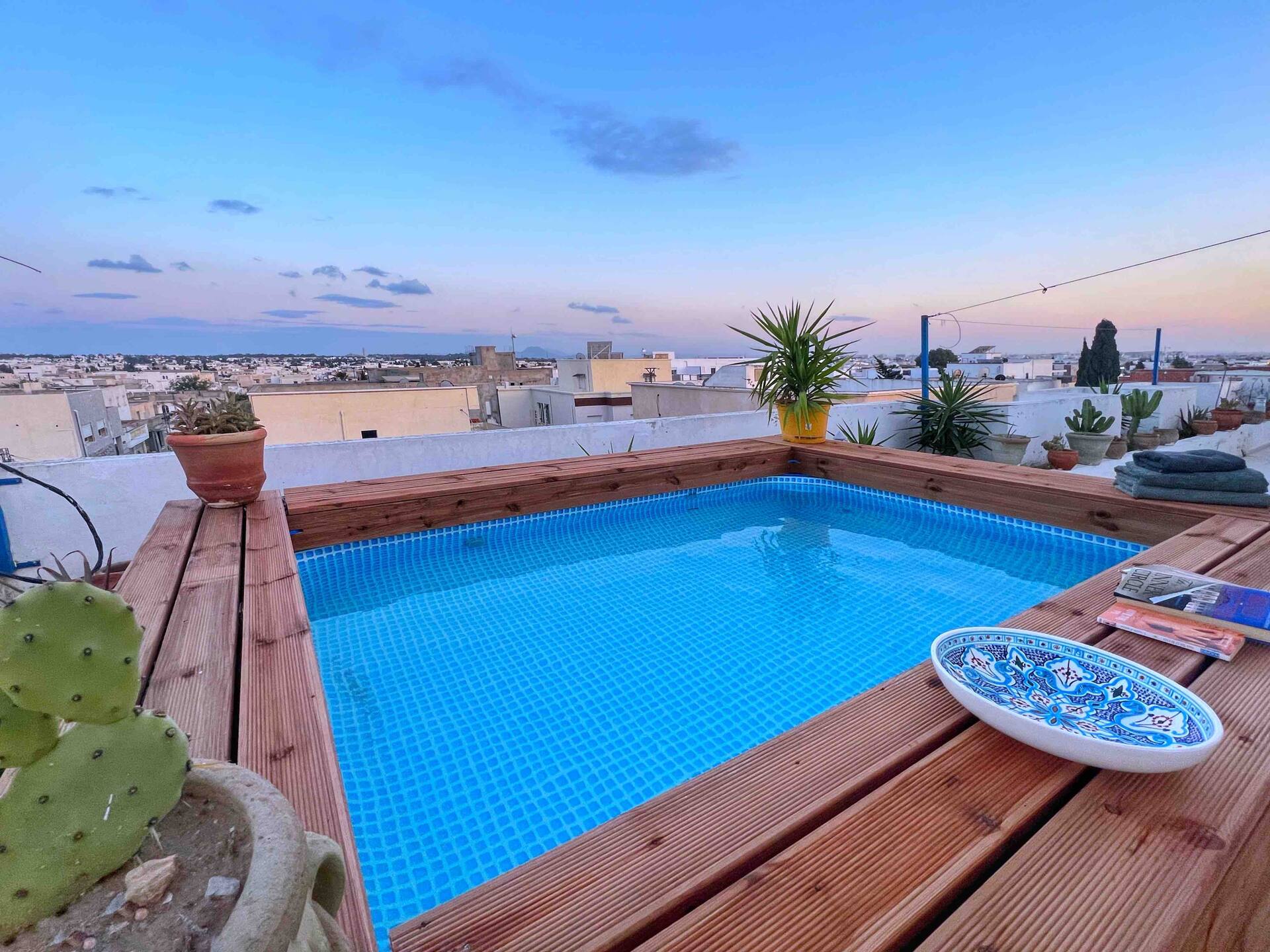 Penthouse cosy avec piscine privée à la Marsa — Marsa Cite Rabii · Photo 21