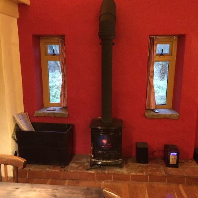 Turf/coal/wood stove
