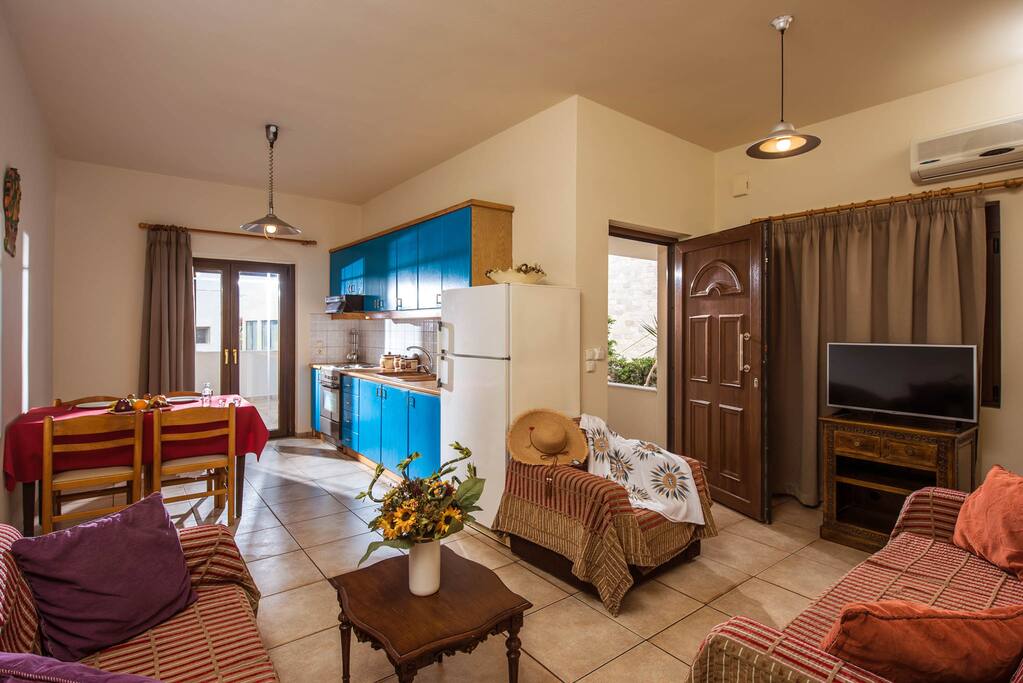 Kitchen,Living room