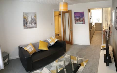Walking distance to castle lovely 2 bed apartment