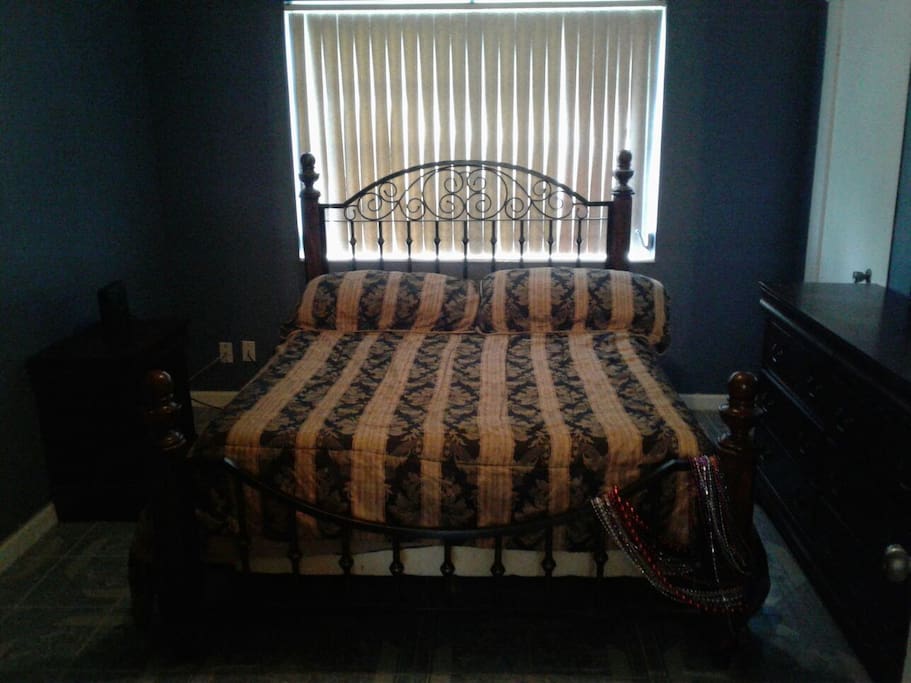 This room is $89 a nite Plus tax. It has a 50 inch tv, Dressers and 2 closets and Wi-Fi, 2 guests max.