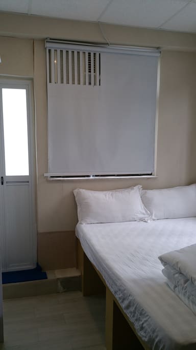 Bedroom (double bed, width 54 inches or 140 cms, with 6 inch thick Seahorse Brand Mattress! Room with balcony, superb view!