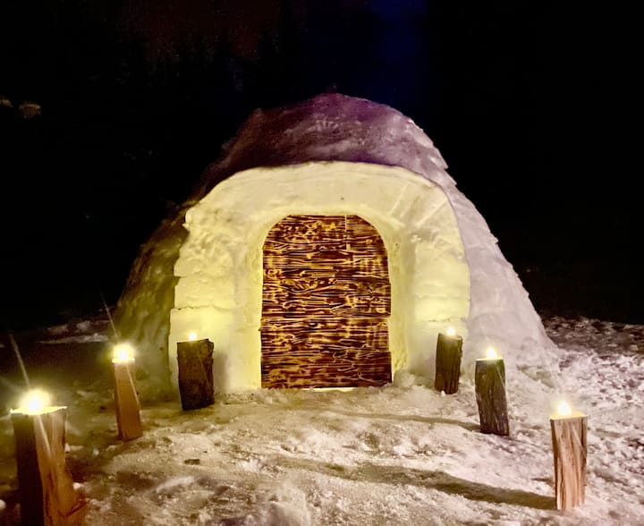 Night In an Igloo / Sauna /Exceptional View Igloos for Rent in Le