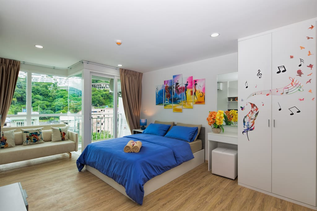 Let this amazing mountain view apartment be your home in Phuket!