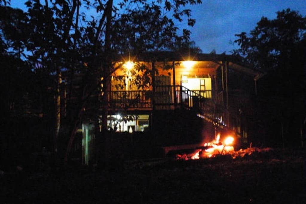 The Station at Night.