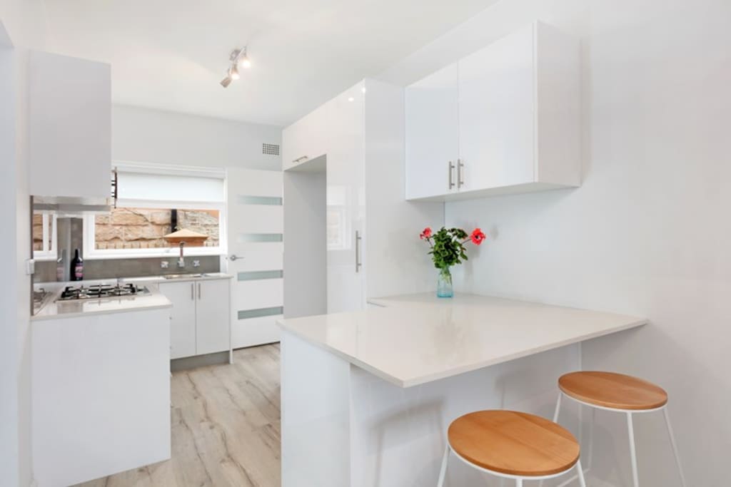 Newly renovated kitchen