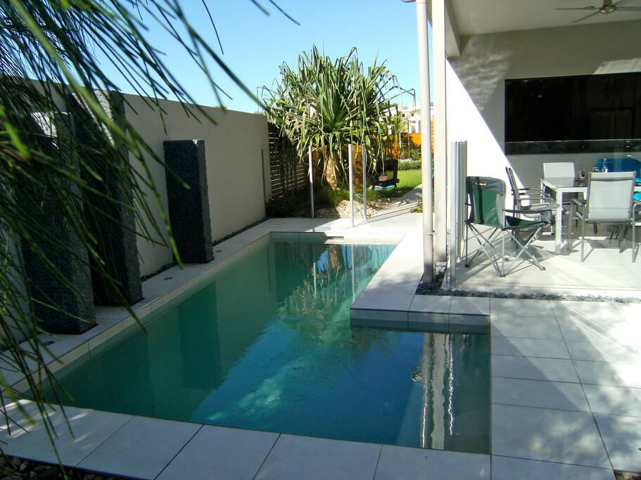 Beautiful outdoor entertaining area with pool & BBQ
