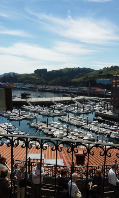 Vistas al puerto