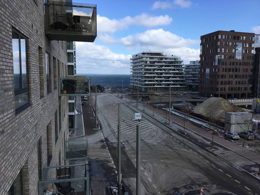 View from the balcony