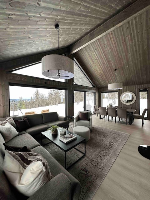 Top performing Airbnb: Luxury mountain cabin between Gol and Hemsedal in Ål