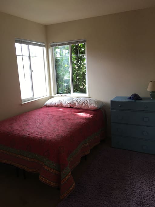 Very comfy bed. Size full