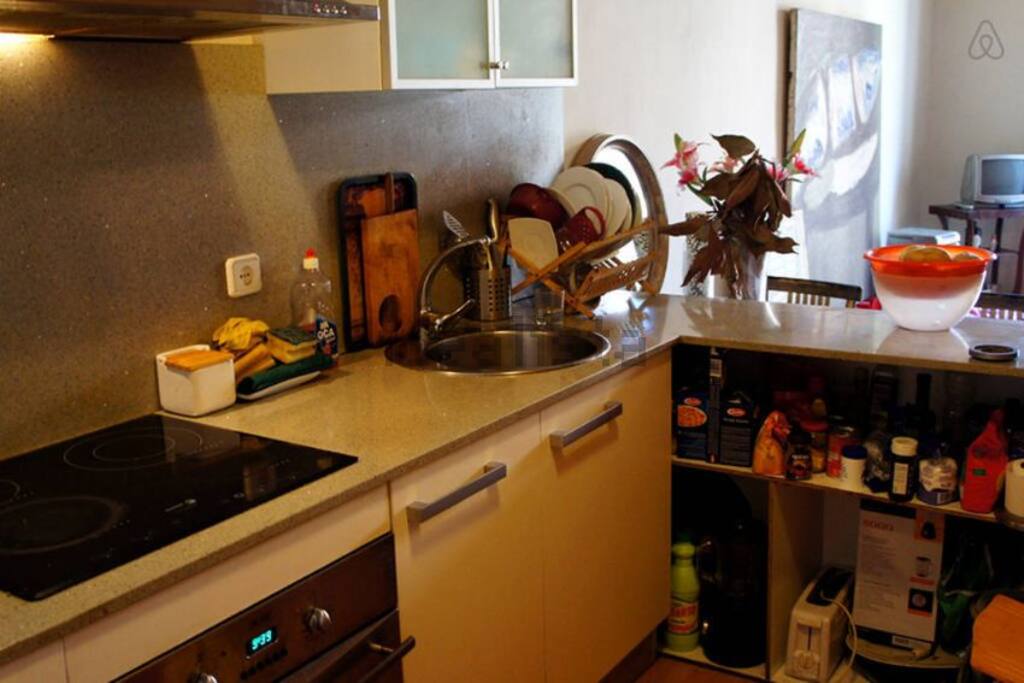 open kitchen