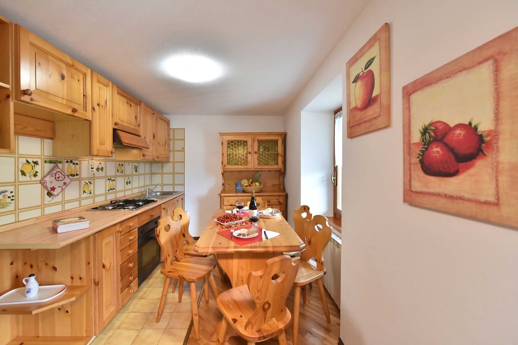the kitchenette