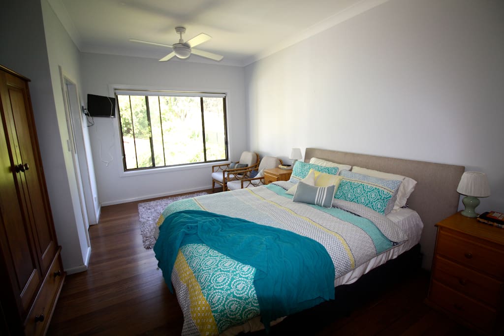 Main Bedroom- A parents retreat!