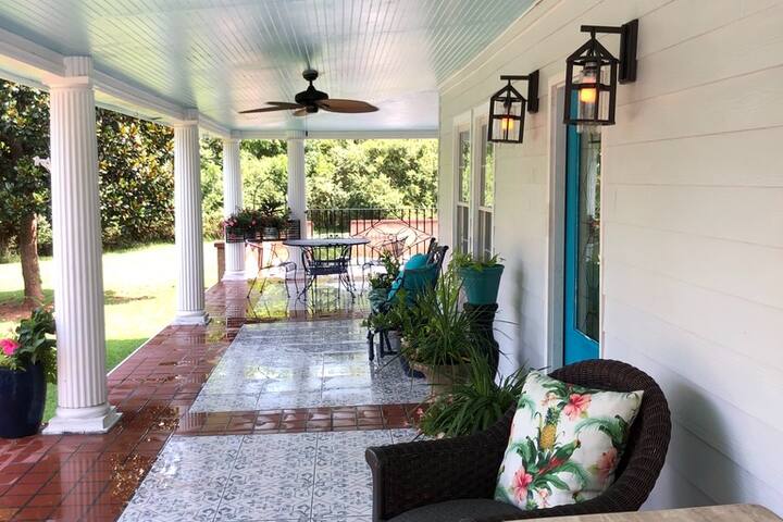 Mediterranean Inspired Country Home