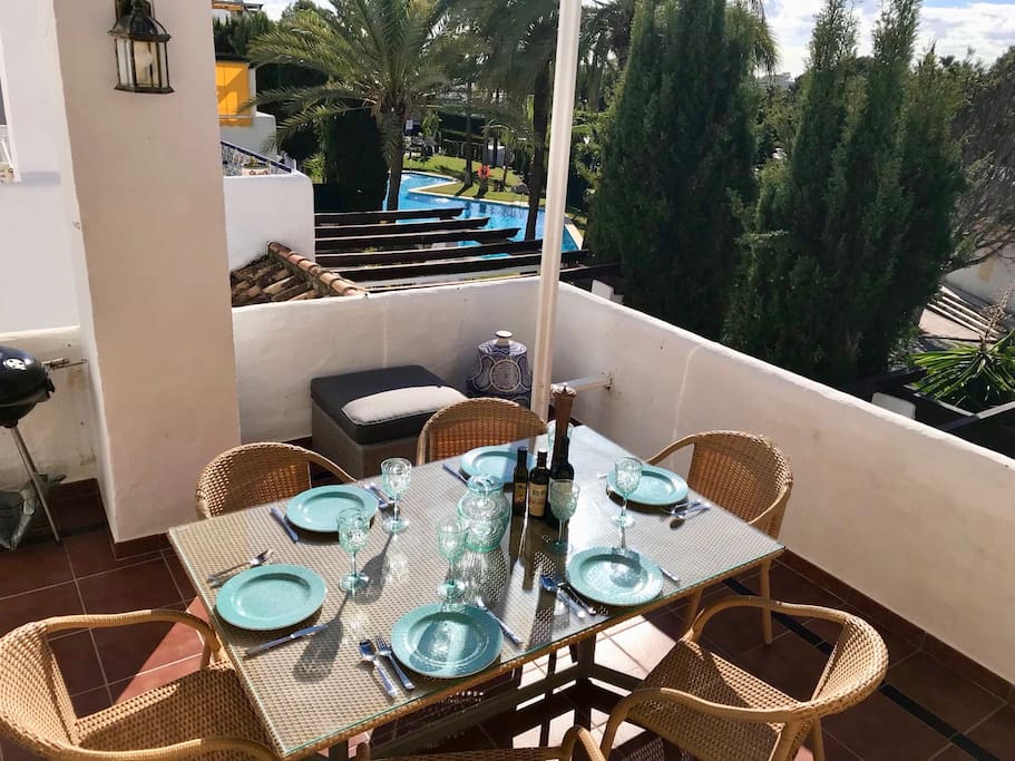Terrace dinning