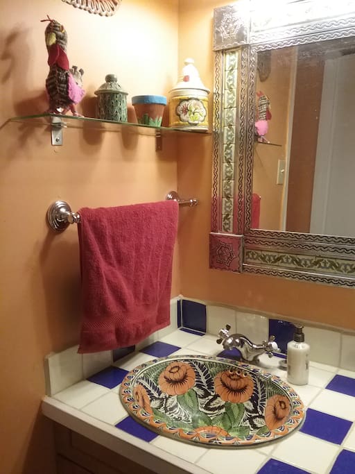 The Mexican washroom