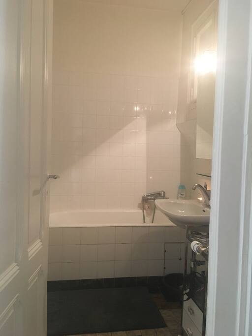 Bathroom with separate toilet