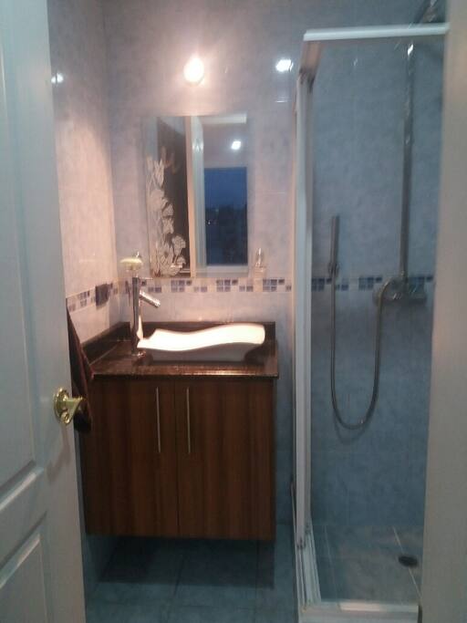 Baño con agua caliente