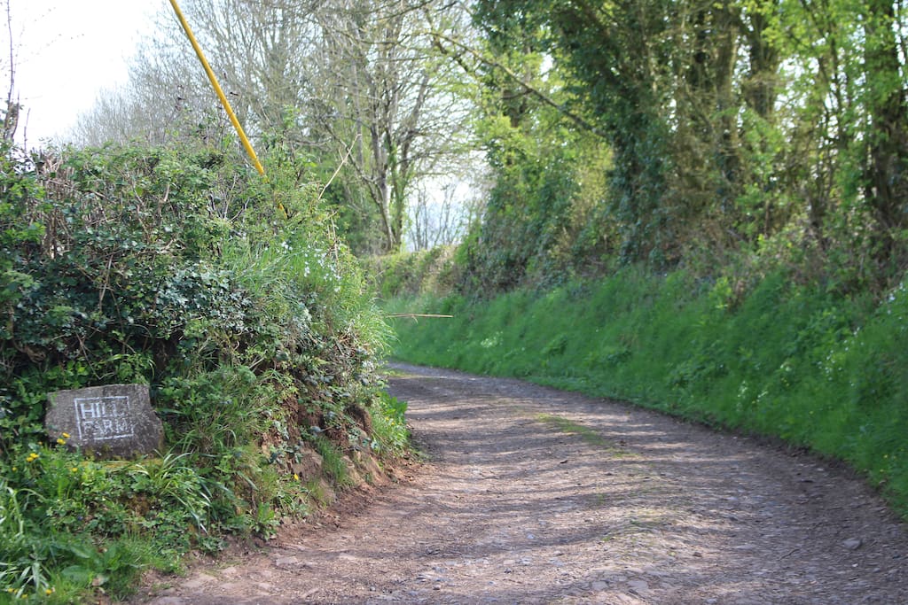 Entrance to Hill Farm.