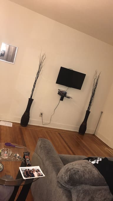 The living room