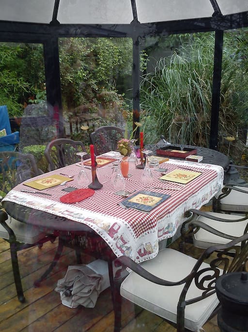 outdoor conservatory