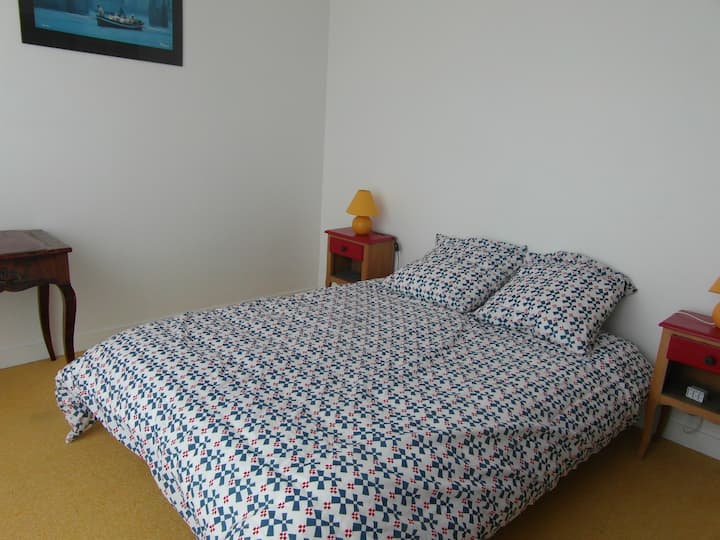 一楼卧室1海景，床160厘米