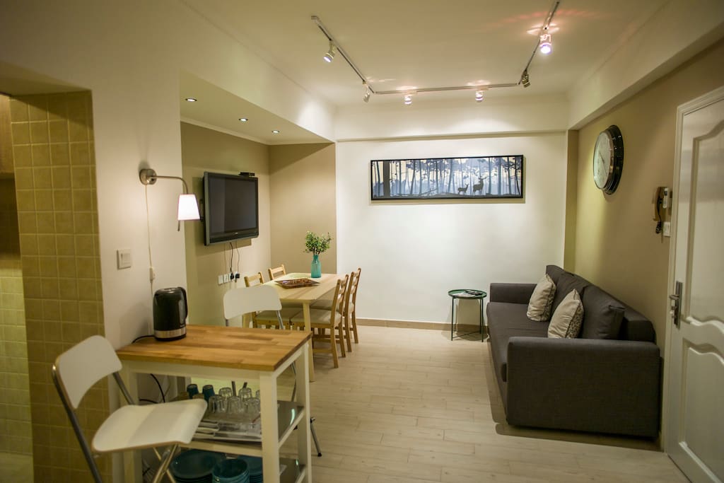 Living room with Sofa Bed