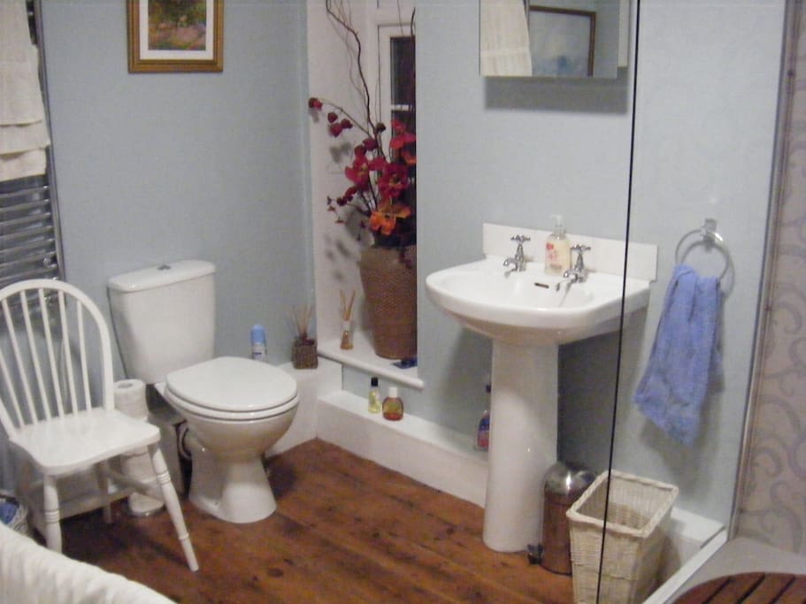Private bathroom with Bath and walk in shower