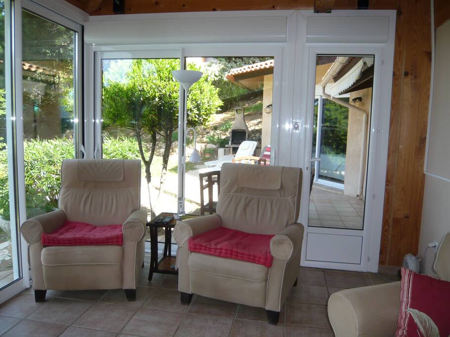The Terrace from the Living Room