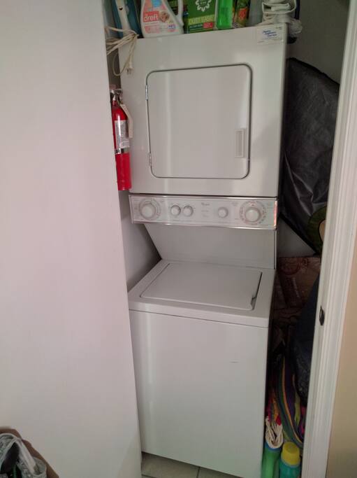 Washer and Dryer available to guests.