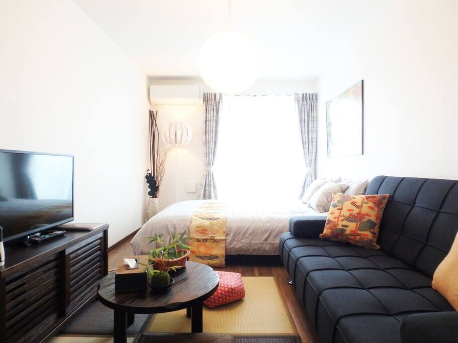 Living and bed room