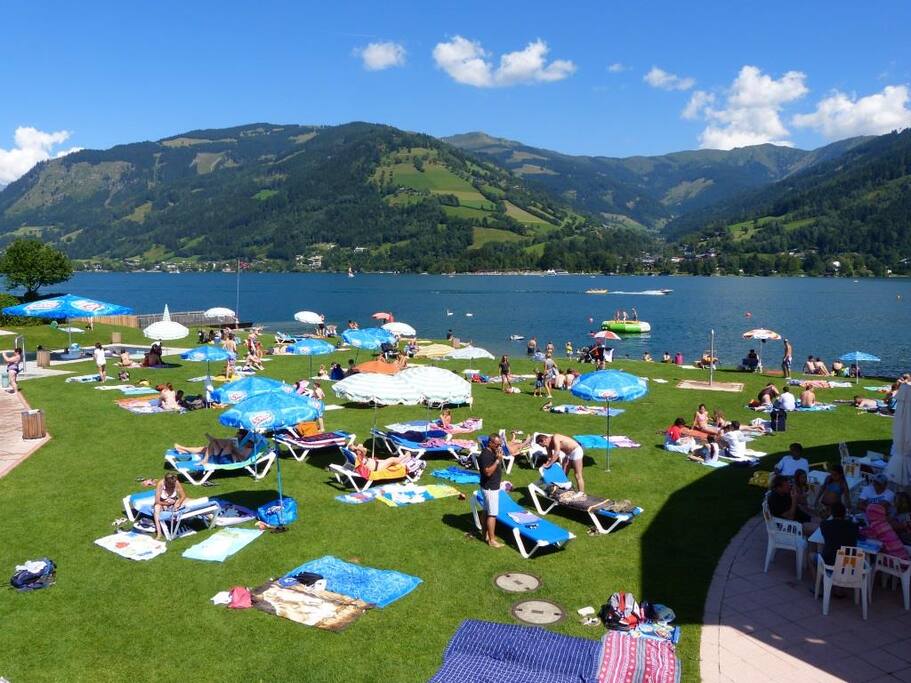 Beaches and lakeside pools, fun for all the family