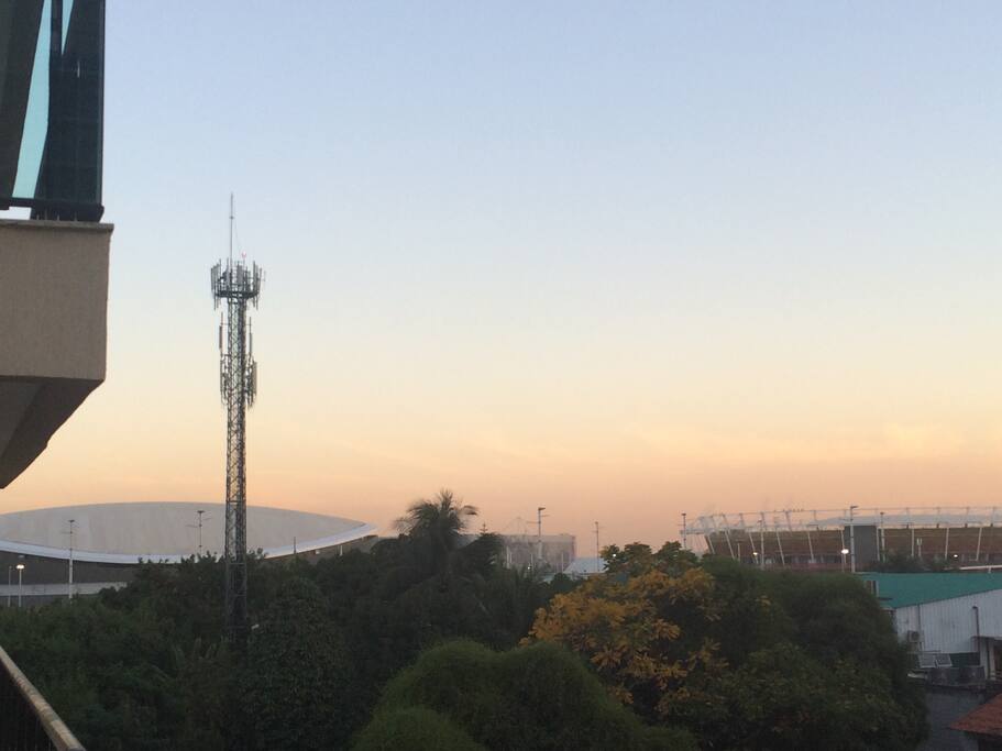 Vista da varanda - Vila Olimpica