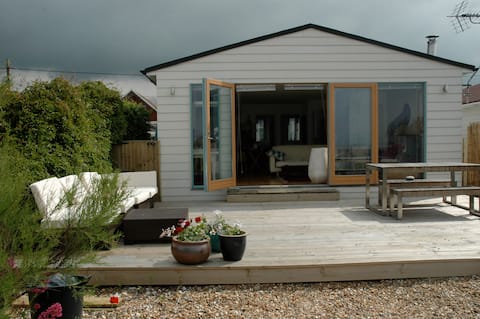 Top performing Airbnb: Seasalter Beach Chalet. in Whitstable