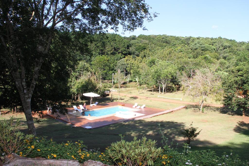 Vista desde el deck.