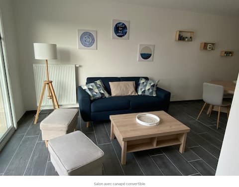 New house 300 m from the beach and shops