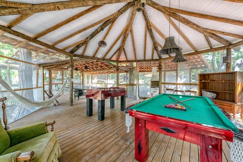 Refugio em Meio a Natureza- Vista Estrelas da Cama