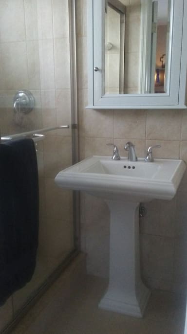 Bathroom w Shower