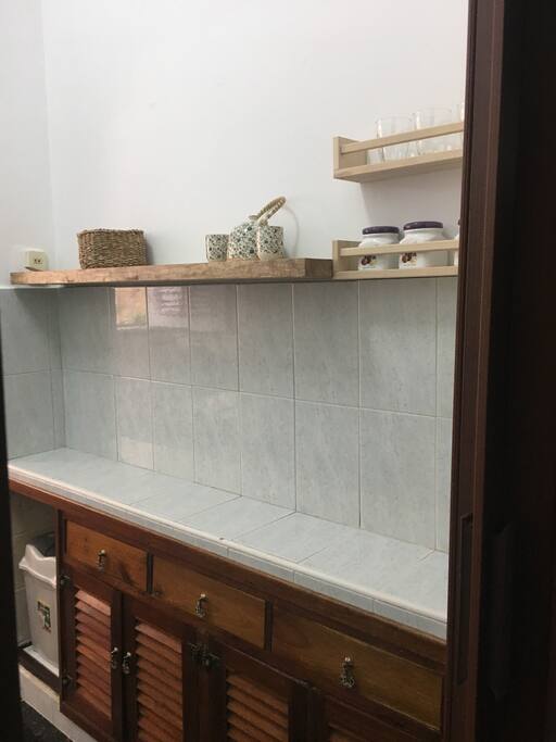 Lateral de la cocina