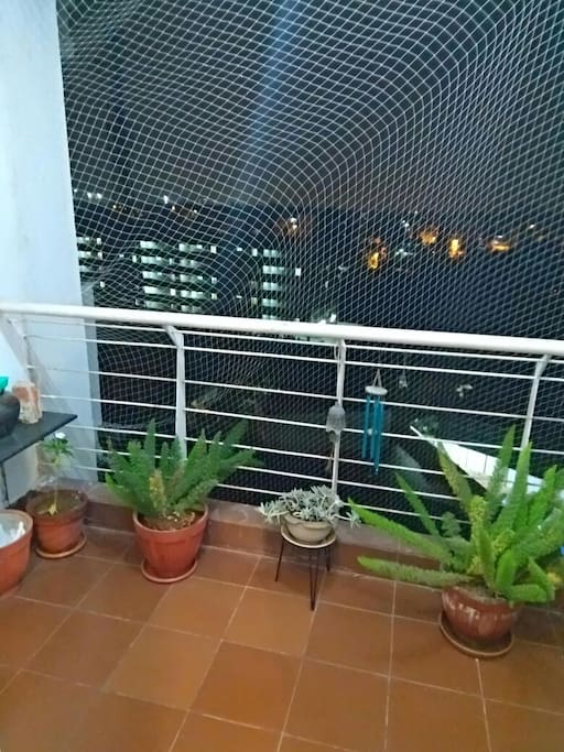 The view of the whitefiled skyline from the 8th floor balcony 1 of 4 balconies