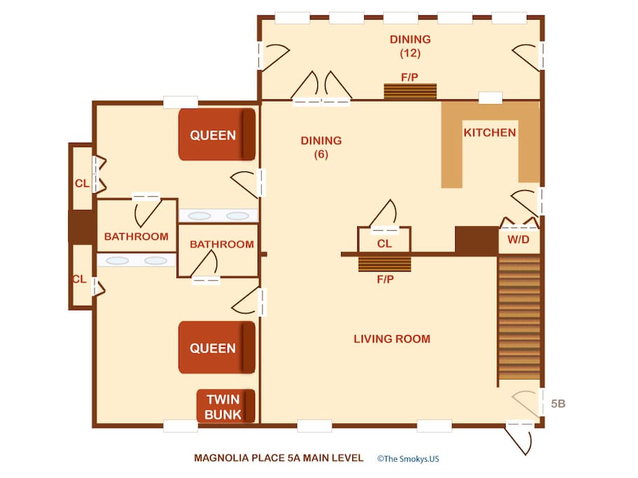 Magnolia Place Unit 1 (#5)-Floor Plan