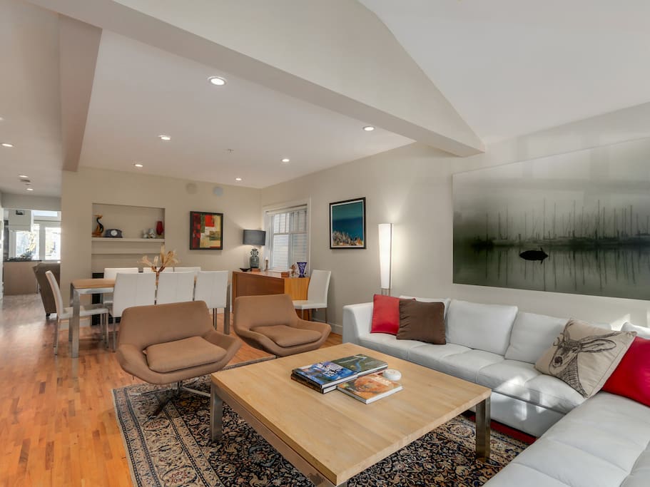 Open Living/Dining Area