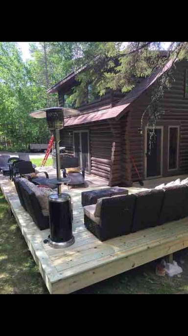 Deck area