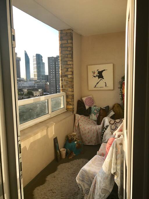 Our balcony.
