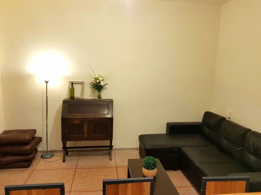 El living visto desde la cocina