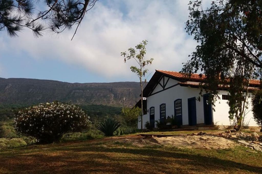 Parte externa do segredo da Serra! Vista deslumbrante com uma energia que revitaliza.