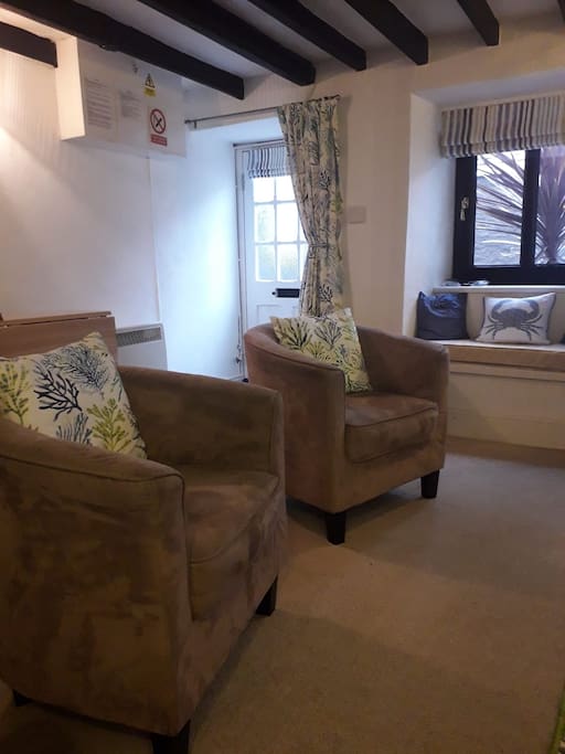 View of lounge looking towards front door